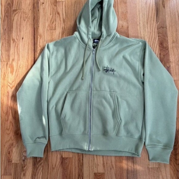 Brand New Stussy Zip Hoodie